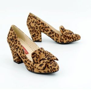 New BAIT Footwear Hippy Leopard heels 8 / 8.5